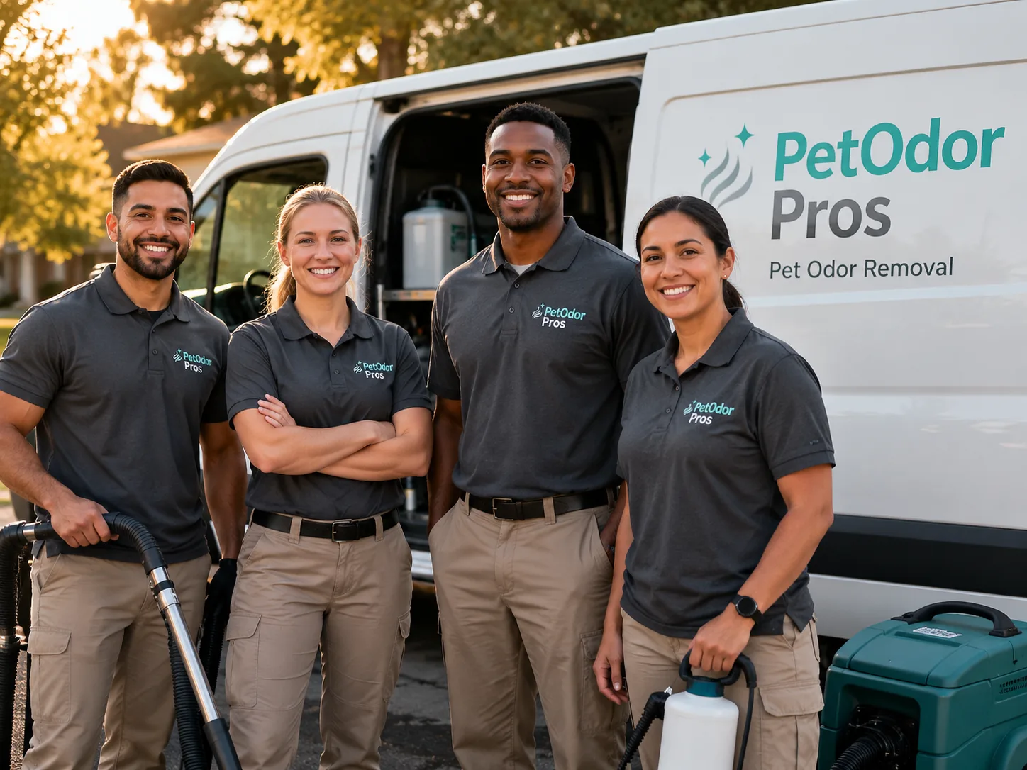 Pet Odor Removal team serving Harvey, AR